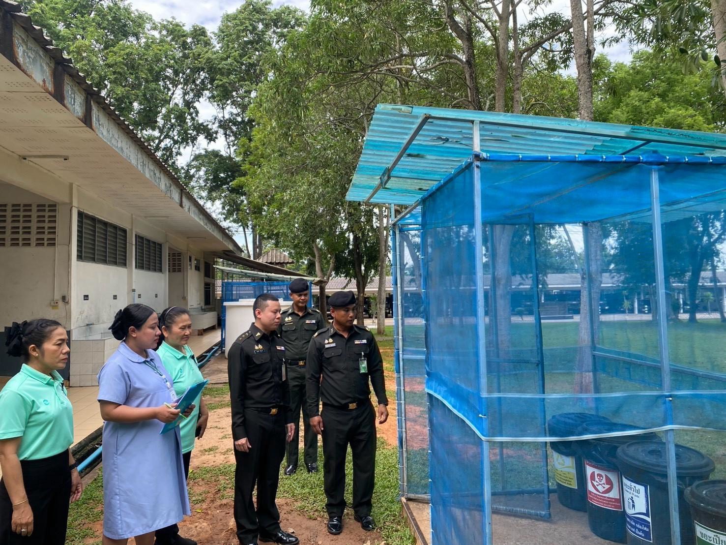 ตรวจประเมินมาตรฐานสุขาภิบาลโรงอาหารและโรงครัว